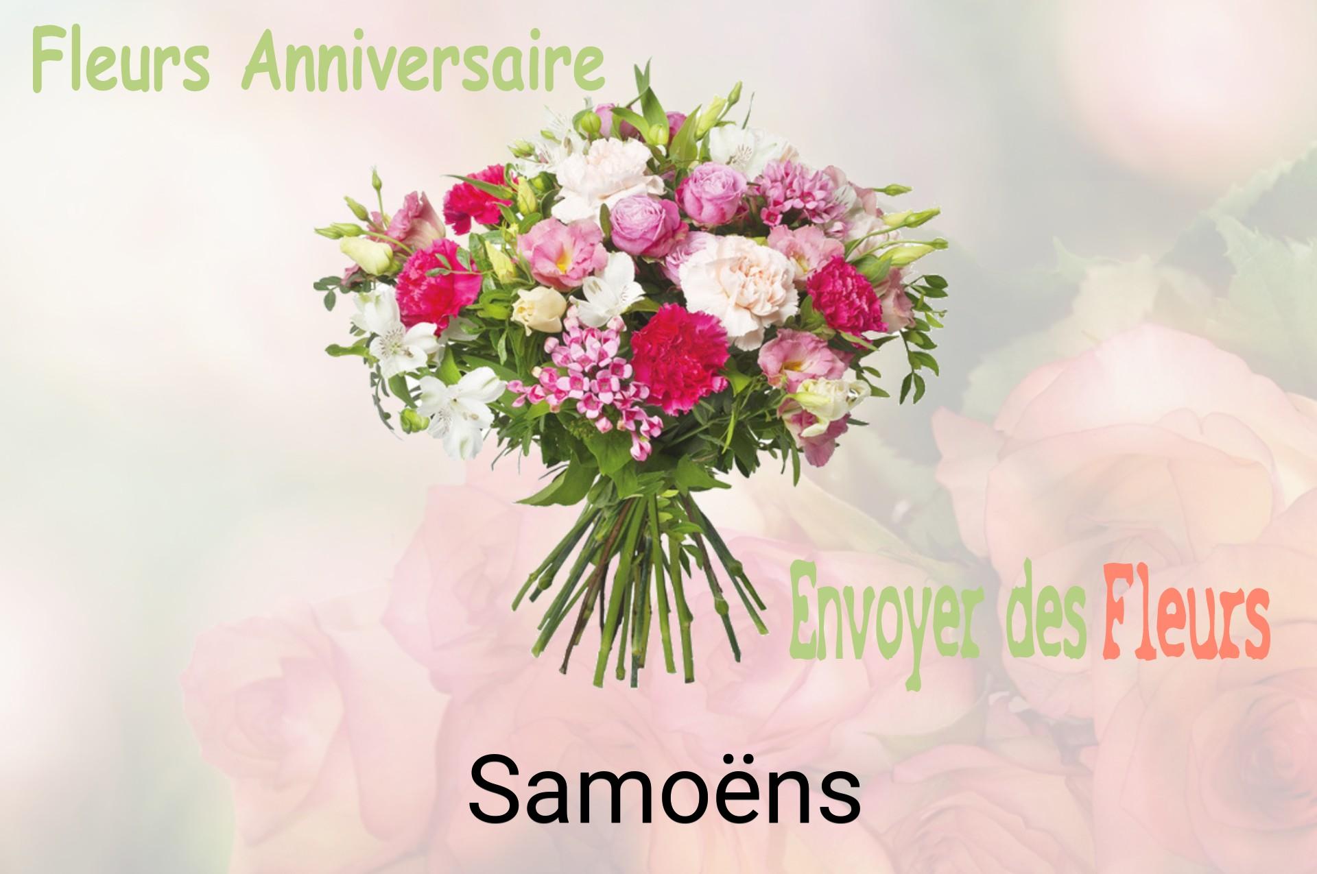 Bouquet de fleurs d’anniversaire livré à Samoëns